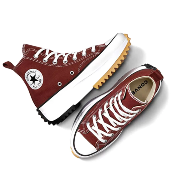 Converse Run Star Hike Platform Μπορντώ