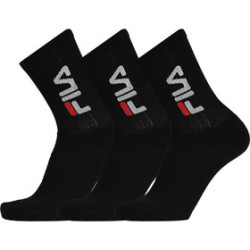  Fila Unique Urban Socks 3-Pack Μαύρο