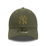 New Era New York Yankees MLB Outline 39THIRTY Stretch Fit Cap Green Λαδί