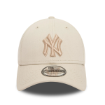 New Era Yankees MLB Outline Stone 39THIRTY Stretch Fit Cap Μπεζ
