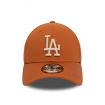 New Era LA Dodgers League Essential Brown 39THIRTY Stretch Fit Cap Πορτοκαλί