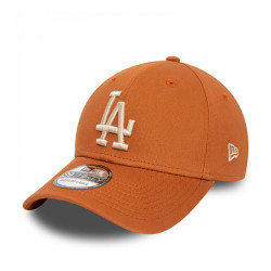 New Era LA Dodgers League Essential Brown 39THIRTY Stretch Fit Cap Πορτοκαλί