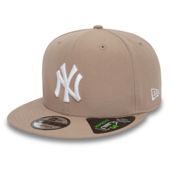 New Era New York Yankees MLB Repreve Brown 9FIFTY Adjustable Cap Μπεζ