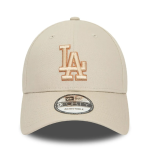 New Era LA Dodgers Metallic Outline 9FORTY Adjustable Cap Μπεζ