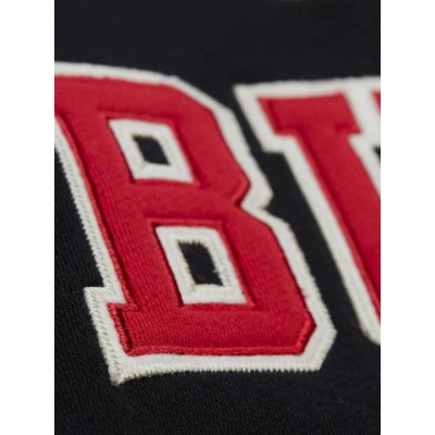 Mitchell & Ness Nba Courtside Fleece Vintage Logo Μαύρο Mitchell & Ness Nba Courtside Fleece Vintage Logo Μαύρο