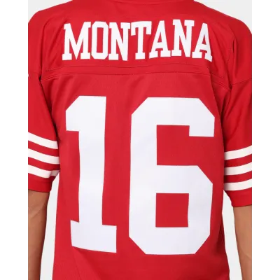 Mitchell & Ness San Francisco 49ers Joe Montana 16 Legacy Jersey Κόκκινο