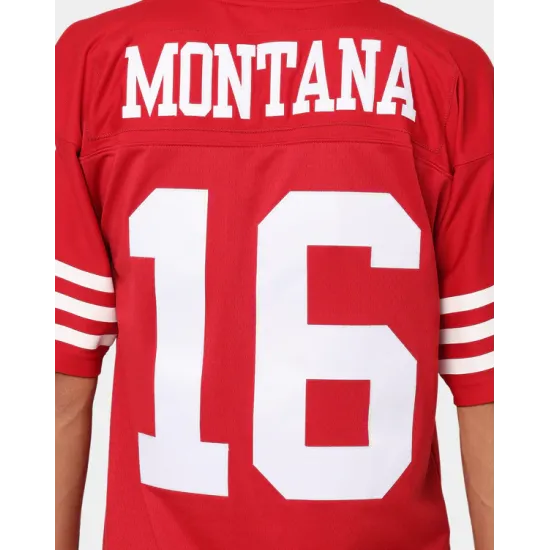 Mitchell & Ness San Francisco 49ers Joe Montana 16 Legacy Jersey Κόκκινο
