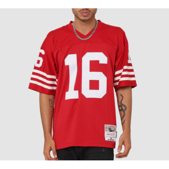 Mitchell & Ness San Francisco 49ers Joe Montana 16 Legacy Jersey Κόκκινο