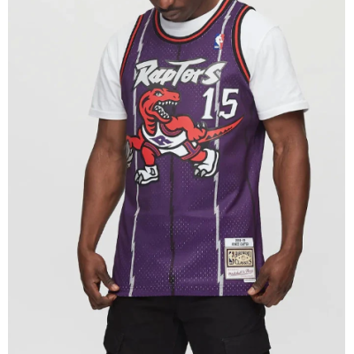 Mitchell & Ness NBA Vince Carter Toronto Raptors Jersey Μωβ Mitchell & Ness NBA Vince Carter Toronto Raptors Jersey Μωβ