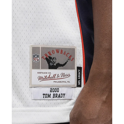 Mitchell & Ness Tom Brady New England Patriots 2000 NFL White Jersey  Άσπρο