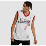 MITCHELL & NESS NBA SWINGMAN JERSEY PHILADELPHIA 76ERS ALL STAR 2002-03 ALLEN IVERSON 3 Άσπρο