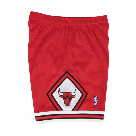 Swingman Shorts Chicago Bulls Road 1997-98 red