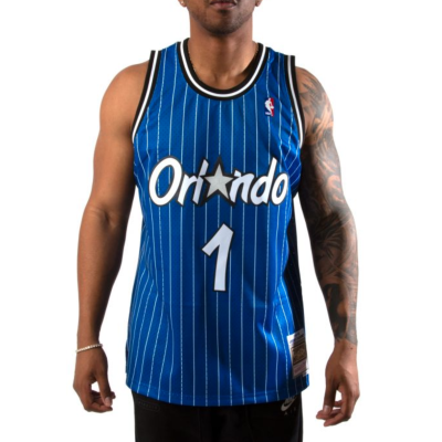Mitchell & Ness NBA Anfernee Hardaway Orlando Magic Road 1994/95 Swingman Jersey Μπλε Mitchell & Ness NBA Anfernee Hardaway Orlando Magic Road 1994/95 Swingman Jersey Μπλε