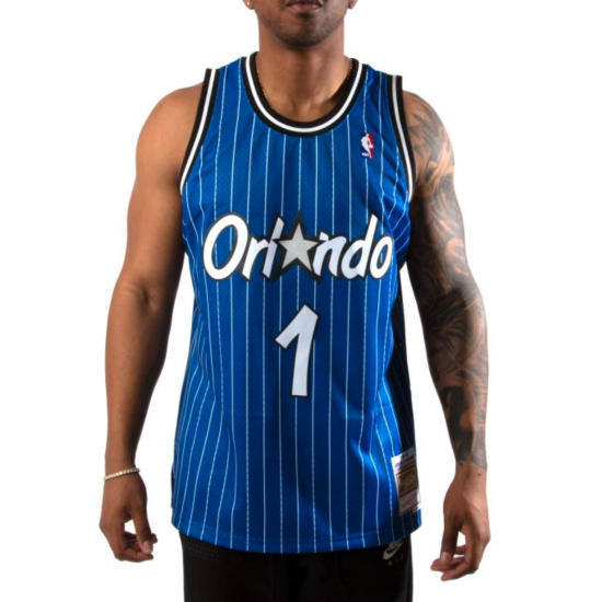 Mitchell & Ness NBA Anfernee Hardaway Orlando Magic Road 1994/95 Swingman Jersey Μπλε