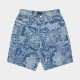 Santa Cruz Carpenter Big Shorts Stonewash Collage Μπλε