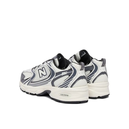 New Balance 530 Classics White Unisex Sneakers Γκρι New Balance 530 Classics White Unisex Sneakers Γκρι