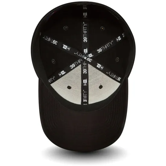 New Era LA Dodgers Essential Black On Black 39THIRTY Cap Mαύρο