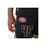 New Era San Francisco 49Ers Shorts Mαύρο
