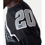 New Era Nnf Mesh Grphc Jersey Lasrai Mαύρο