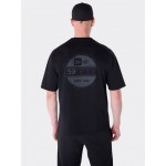 NEW ERA Sticker Oversized T-Shirt Μαύρο