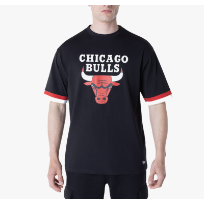 New Era NBA PANEL OS TEE CHIBUL Μαύρο New Era NBA PANEL OS TEE CHIBUL Μαύρο