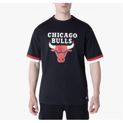 New Era NBA PANEL OS TEE CHIBUL Μαύρο