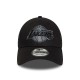 NEW ERA LA Lakers NBA Black 9FORTY Trucker Adjustable Cap Mαύρο