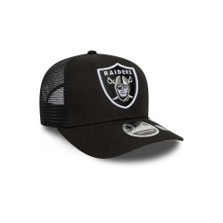 New Era Adult 9Seventy NFL Las Vegas Raiders Official Team Colour Stretch Snap Adjustable Cap Μαύρο