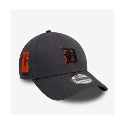 New Era Detroit Tigers Side Patch Dark Grey 9FORTY Adjustable Cap Γκρι New Era Detroit Tigers Side Patch Dark Grey 9FORTY Adjustable Cap Γκρι