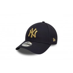 New Era New York Yankees Metallic 9Forty Strapback Μπλε