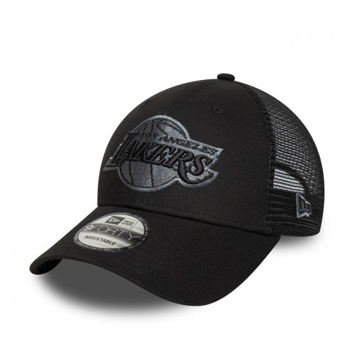 NEW ERA LA Lakers NBA Black 9FORTY Trucker Adjustable Cap Mαύρο