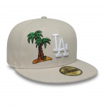 NEW ERA 59FIFTY LA Dodgers MLB Food Icon Beige  Μπεζ