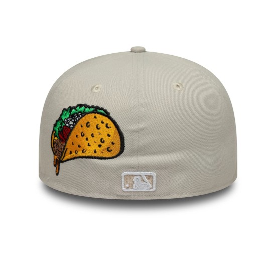 NEW ERA 59FIFTY LA Dodgers MLB Food Icon Beige  Μπεζ