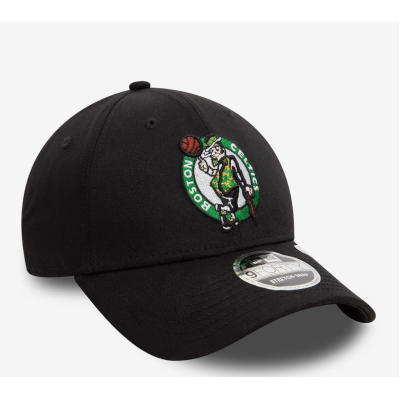 New Era Boston Celtics NBA Black 9FORTY Stretch Snap Adjustable Cap Μαύρο New Era Boston Celtics NBA Black 9FORTY Stretch Snap Adjustable Cap Μαύρο