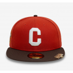 New Era Chicago Cubs Visor Clip Dark Red 59FIFTY Fitted Cap Κόκκινο