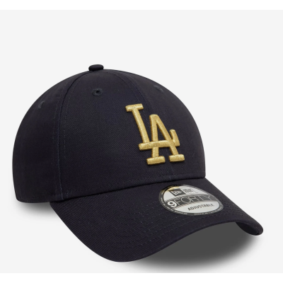 New Era LA Dodgers Metallic Navy 9FORTY Adjustable Cap Μαύρο New Era LA Dodgers Metallic Navy 9FORTY Adjustable Cap Μαύρο