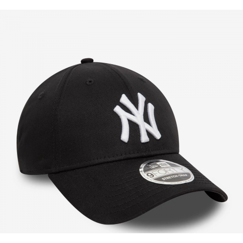 New Era New York Yankees MLB Black 9FORTY Stretch Snap Adjustable Μαύρο