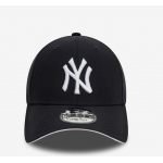 New Era New York Yankees Microfibre Navy 9FORTY Adjustable Cap Μπλε