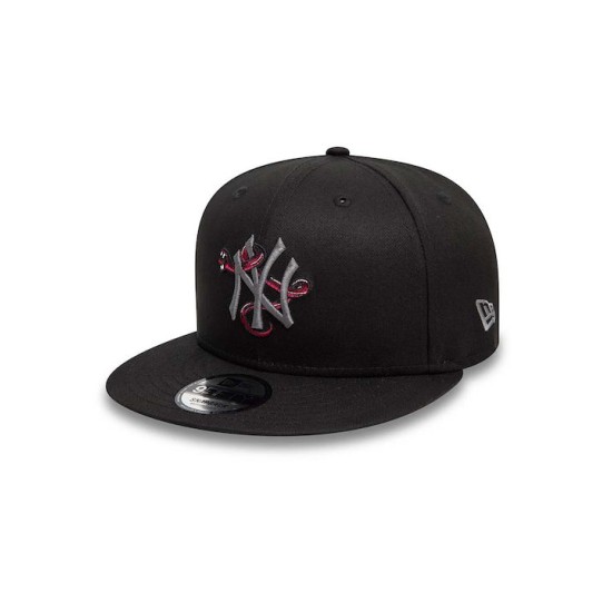 New Era Kαπέλο Mlb Icon 9Fifty Neyyanco Blkchj Mαύρο