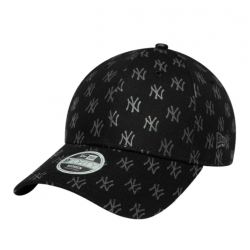 New Era Mlb Monogram 9fortyν Strapback Μαύρο