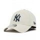 NEW ERA New York Yankees Recycled Cream 9FORTY Adjustable Cap Μπεζ