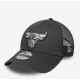 NEW ERA 9Forty Trucker Chicago Bulls Cap Μαύρο