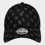 New Era Mlb Monogram 9fortyν Strapback Μαύρο