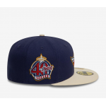 New Era LA Angels Visor Clip Navy 59FIFTY Fitted Cap Μπλε