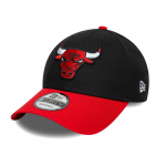 NEW ERA Chicago Bulls NBA Side Patch Black 9FORTY Adjustable Cap Μαύρο