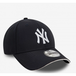 New Era New York Yankees Microfibre Navy 9FORTY Adjustable Cap Μπλε