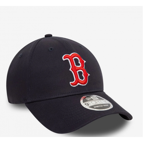 New Era Boston Red Sox MLB Navy 9FORTY Stretch Snap Adjustable Cap Μπλε