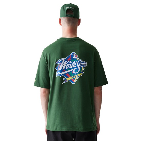 New Era New York Yankees MLB World Series Dark Green T-Shirt Πράσινο