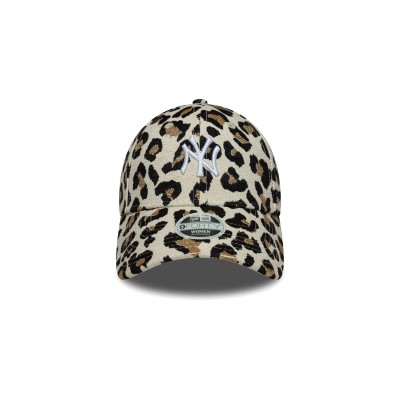 New Era Leopard Midi 9Forty Neyyan Μπεζ