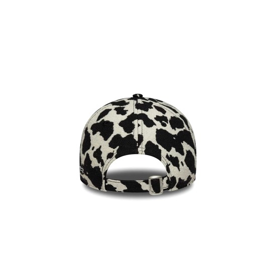 New Era Cow Midi 9Forty Neyyan Mαύρο Άσπρο
